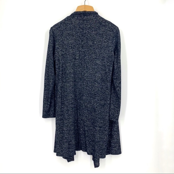 Prospect BLVD Duster Length Marled Cowl Neck Cardigan, Large - Picture 12 of 16